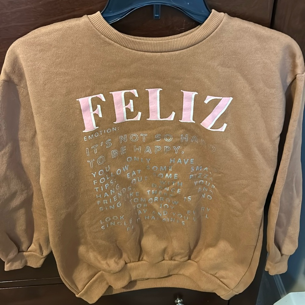 Girls sweatshirt